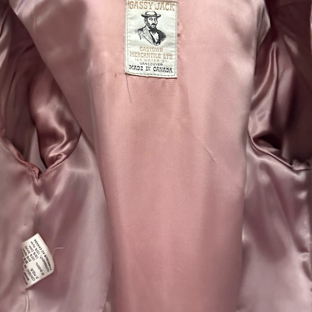 Purple Women's Jacket with Belt - Picture 5 of 6